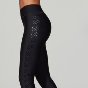 Ultracore x Barrys Black Chevron Ultra High Nero Leggings XS